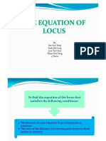 Microsoft Power Point - The Equation of Locus