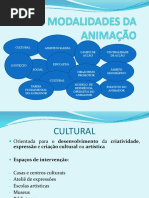 Modalidades Animação