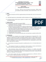 EDITAL PROEX para Ações de Extensão 2017 - Assessoria de Programa Projetos e Cursos