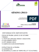 Genero Lirico Final