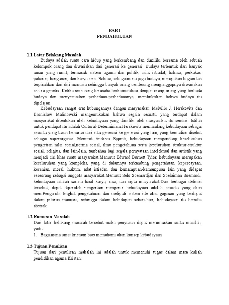 Banjir 62 Contoh Kata Pengantar Makalah Agama Kristen