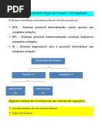 5 Determinantes Cramer e Triangulacao