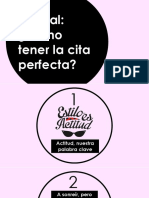 ¿Cómo Tener La Cita Perfecta?