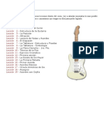 Curso de Guitarra