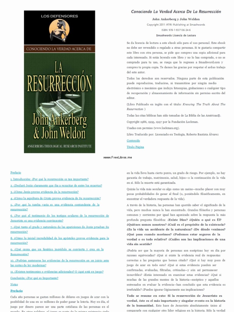 JA&JW-la Resurreccion PDF | Descargar gratis PDF | Crucifixion de jesus ...