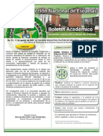 Boletin Academico DINAE No.033 Del 110809