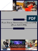 Plan Fiscal Sostenible UPR (Plan SoS UPR)