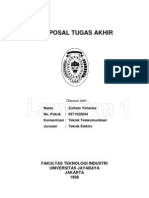 Contoh Format Proposal Tugas Akhir(S-1)