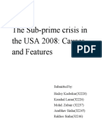 Sub Prime Crisis