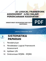 Logical Framework ANALYSIS (LFA) - Revisi