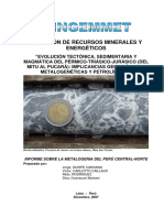 Evolucion Tectonica, Sedimentaria y Magmática Per-Tri-Jur - Mitu Pucará