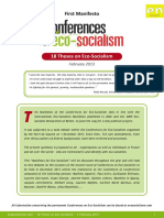 Eco Socialism First Manifesto - en PDF