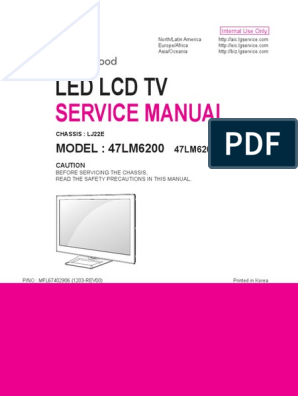 LG 47lm6200-Sa CH - Lj22e PDF | PDF | Electrical Connector | Resistor