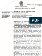 Processo Da Coligação PRB - PT.PMDB