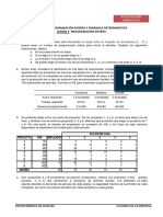 Ejercicios Investigacion de Operaciones