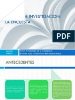 Técnica de investigación: La encuesta