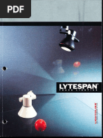 Lightolier Lytespan Track Lighting Systems Catalog 1990