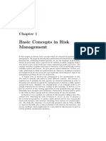 CH I Basic Concept in Risk MGMNT