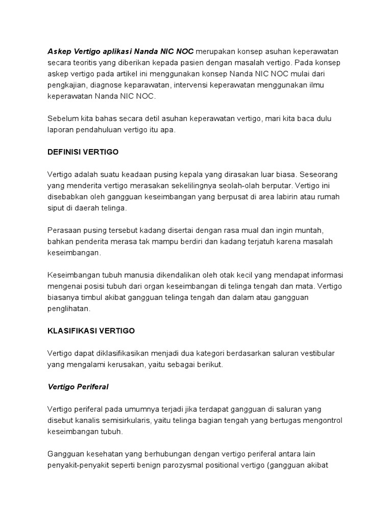 Careplans Com Nanda Nic  Noc Overview