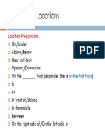 prepositions for describing location