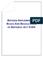 RevisedIRR RA9184 PDF