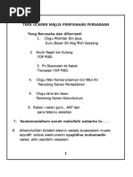 Surat Tunjuk Sebab Lewat Kemukakan Tuntutan Perjalanan