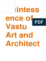 Quintessence of Vastu Art and Architecture