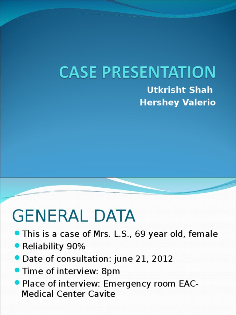 Case Presentation Ppt 2 Urinary Tract Infection Urinary System