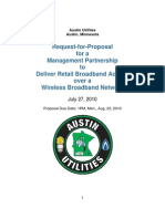 Austin Utilities (Minnesota) RFP For Wireless ISP To Manage Citywide Network