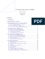 Typeset Equations PDF