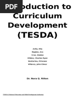 Introduction To Curriculum (TESDA)