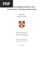 Mean-Value Modelling and Robust Control of The Airpath of A Turbocharged Diesel Engine