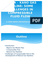 Development of Lokoja - Kano Gas Pipeline: Some Challenges in Compressible Fluid Flow