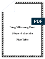 [123doc] Dung Vba Trong Excel de Tao Va Sua Chua Pivottable Doc