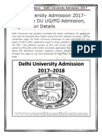 Delhi University Admission