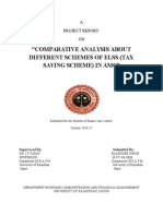 Comparative Analysis About Different Schemes of Elss (Tax Saving Scheme) in Amc"