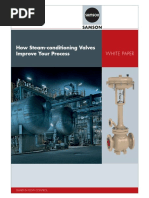 Whitepaper - Steam Conditioning Valves