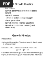 Lecture Notes Growth Kinetics Growth Phases