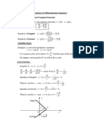 Applications of Differentiation Summary.pdf