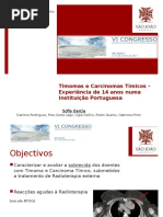 Timomas e Carcinomas Tímicos – Experiência de 14 anos numa Instituição Portuguesa 