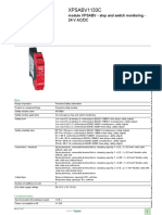 XPSABV1133C: Product Data Sheet