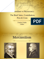 Mercantilism Vs Physiocracy: The Brief Intro, Contribution, Pros & Cons