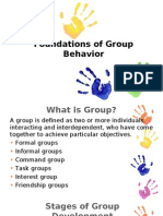 Foundations Group Behavior