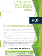 India's new emission norms for thermal power plants