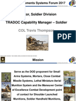 Director, Soldier Division TRADOC Capability Manager - Soldier