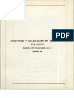 Vol. 13 Encintado y Colocacion de Terminales Soldados Módulo Instruccional No. 4 Unidad 3