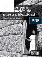 Estudios para La Formacion de Nuestra Identidad PDF