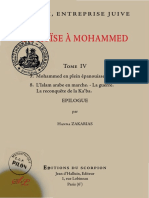 (Tome 4) "De Moïse À Mohammed, L'islam Entreprise Juive" Par Le Père Gabriel Théry (Hanna Zakarias)