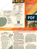 Brochure Arbitraje Comercial Internacional (OEA)