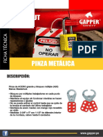 Ficha Tecnica Pinza Met Masterlock PDF